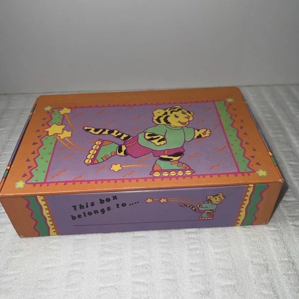 Vintage 1980s Crayon Pencil School Box